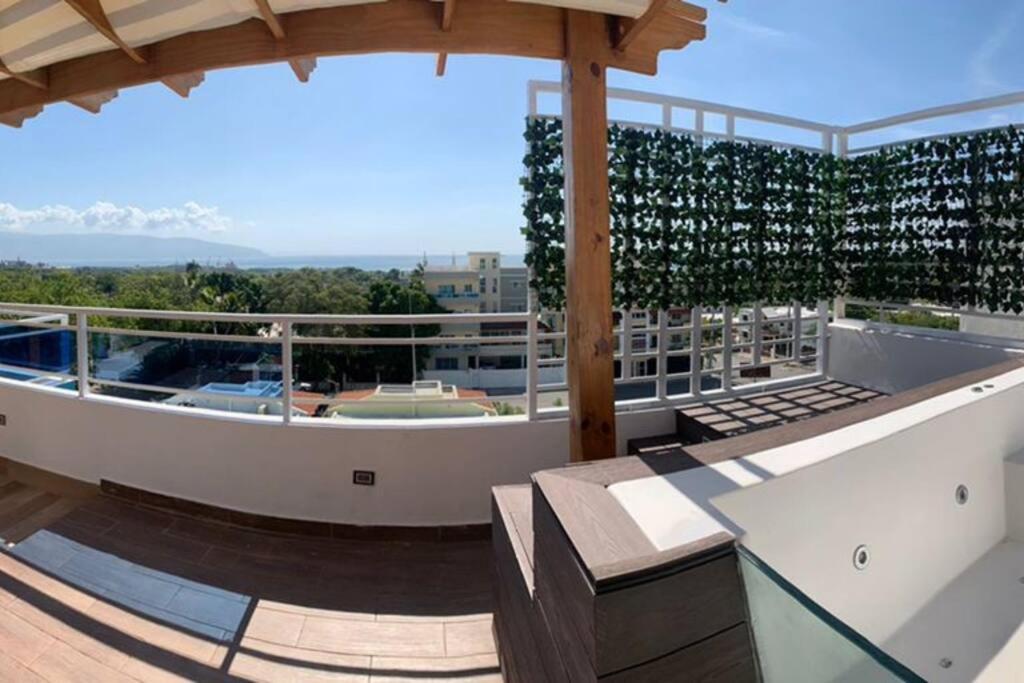 Apart. Bbq, Jacuzzi Y Vista Al Mar, 4Hb/Ac. Apartment Barahona Exterior photo